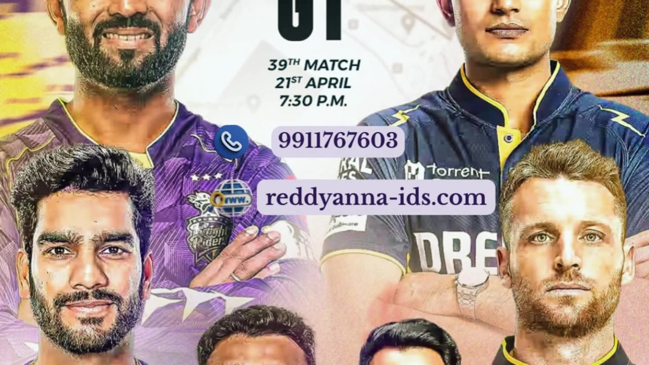 Reddy Anna Cricket Betting Insights – KKR vs GT