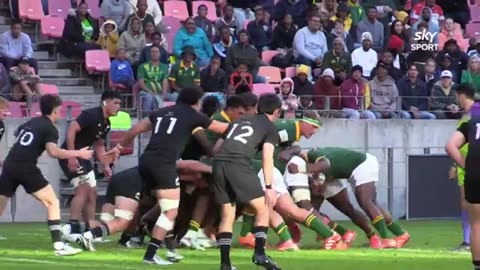 HIGHLIGHTS New Zealand U20 v South Africa U20 U20 Rugby Championship, 2025