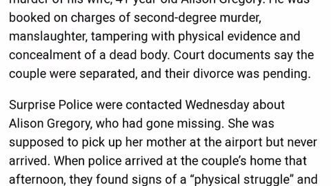 DERANGED HORRORS - VOL. 1,056: BRANDON GREGORY BEATS HIS WIFE TO DEATH