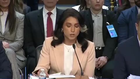 Tulsi Gabbard Statement Regarding Iran’s Nuclear Capabilities