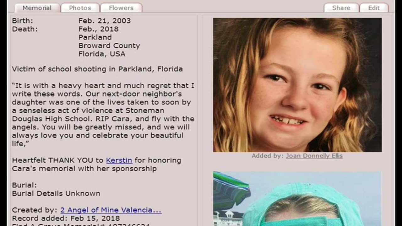 Stoneman High Victim Cara Loughran - ALIVE and WELL in IRELAND?