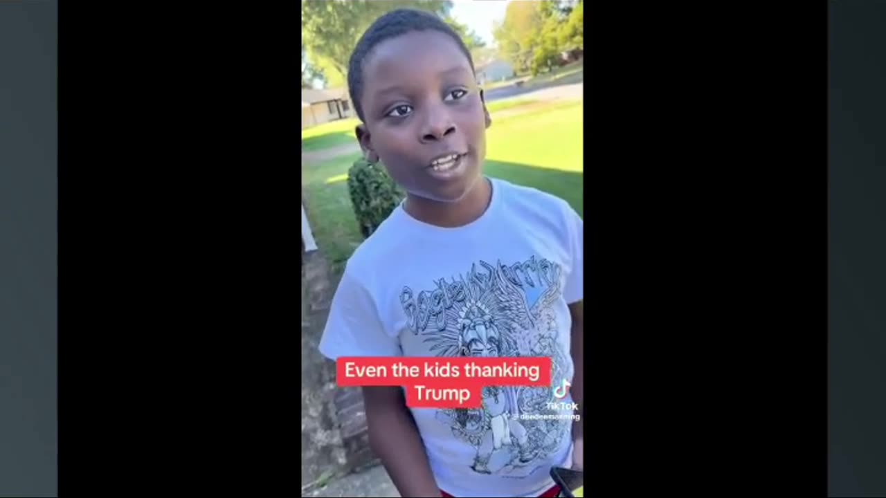 WATCH: Kid In Memphis Thanks POTUS For Making Memphis Safe