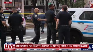 MANHATTAN SHOOTING - 7:16PM ET