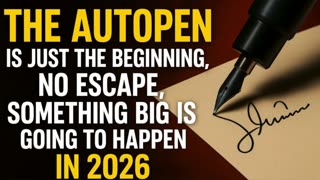 The 2026 EVENT 💥 The Autopen Was the Warning — The Real Storm Is Coming!