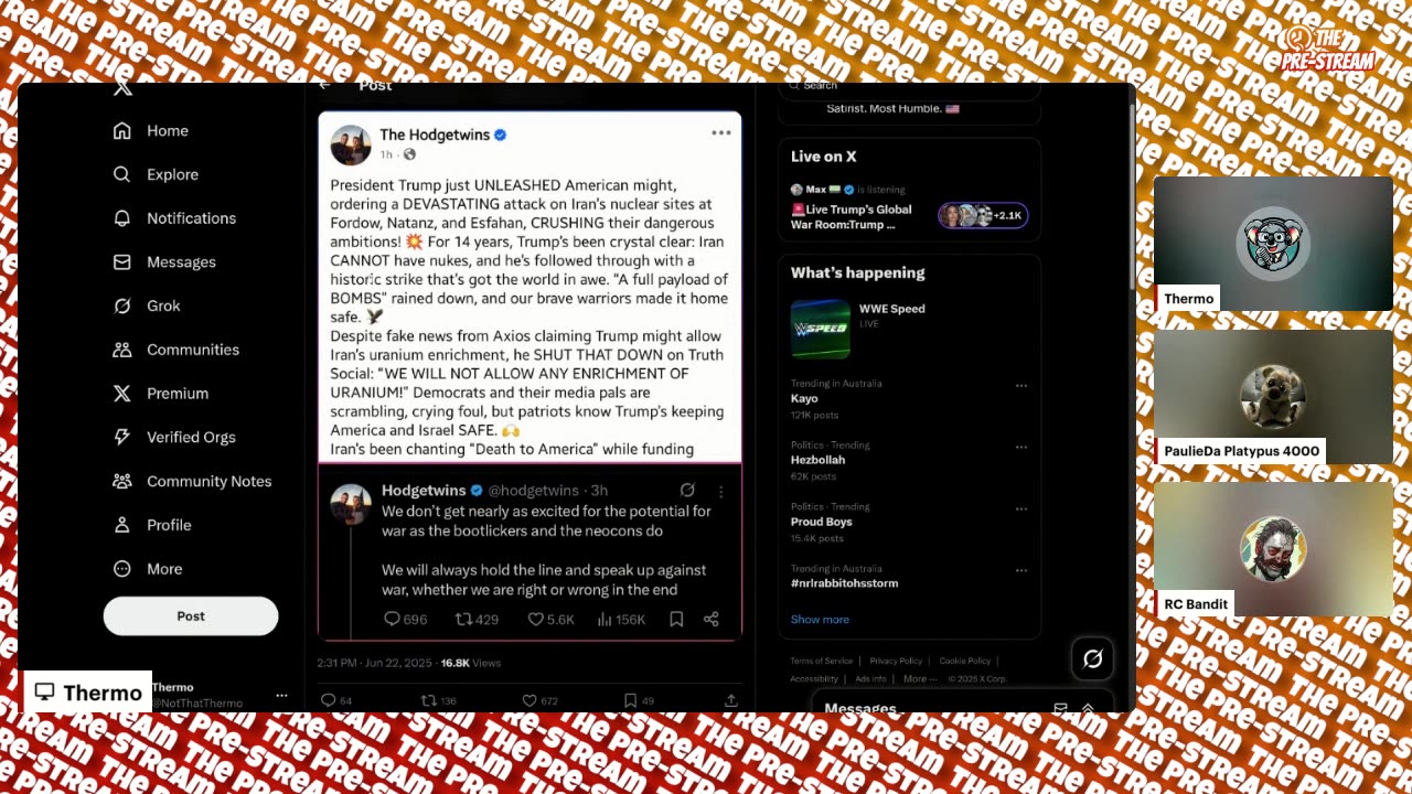 The Pre-Stream: Episode 143