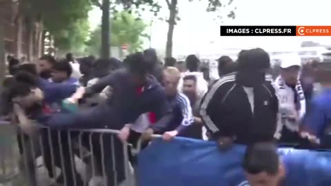 Riots are breaking out in Paris