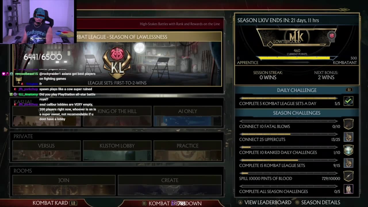 LOWTIERGOD WANTS TO FIGHT ME | TALES VS DALE | RESTREAM