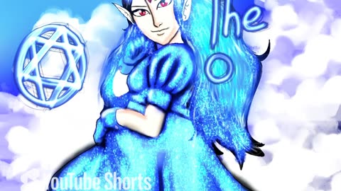 Speedpaint blue dress