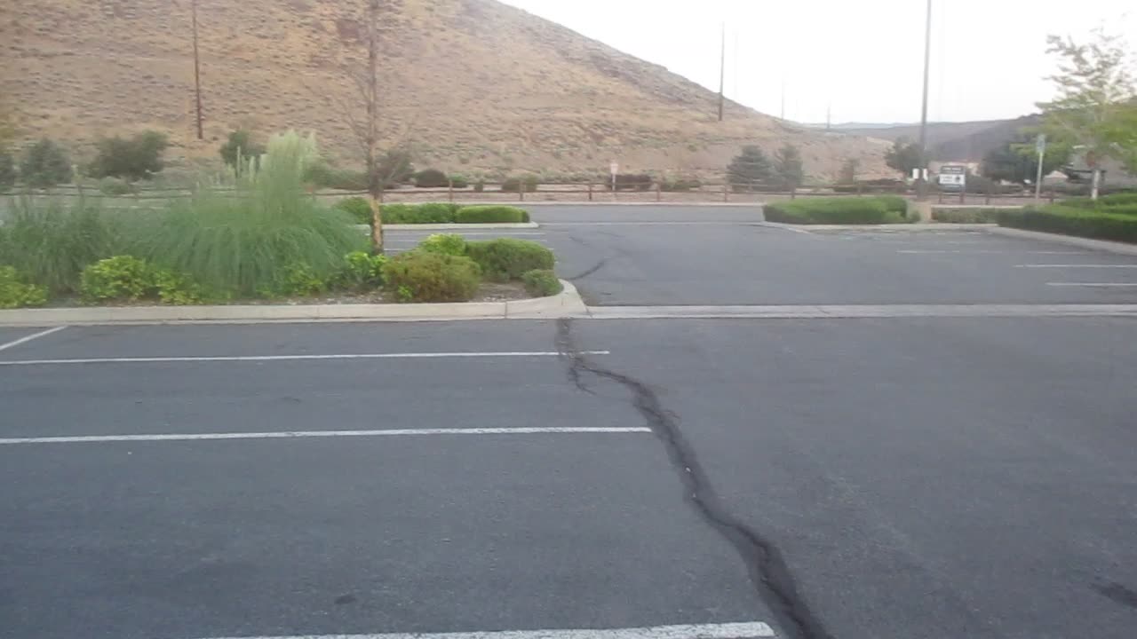 Rattlesnake Hill Parking Lot. 8/30/2025.