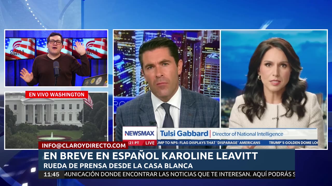 Gabbard Arremete vs. Obama: Russiagate Fue un Golpe Traidor | EN VIVO