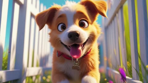 "The Innocent Dog’s Cutest Moments – A Heartwarming Cartoon!"