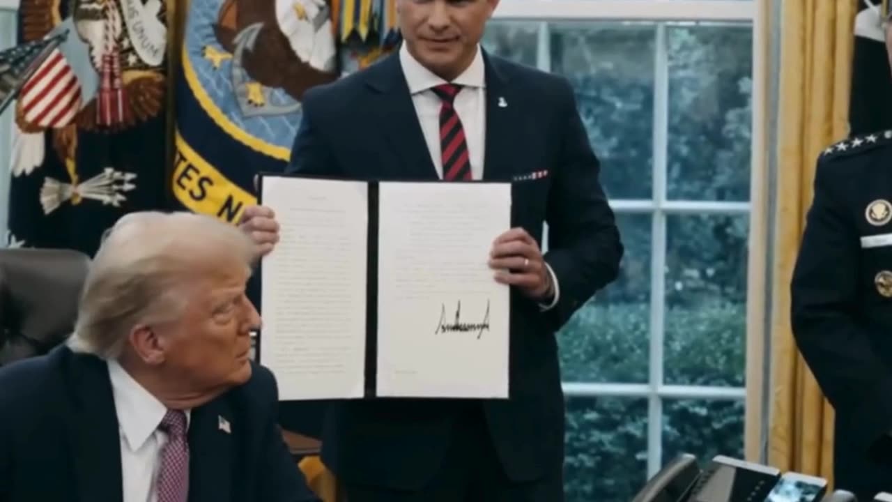 Department of War - Name Restored - President Donald Trump