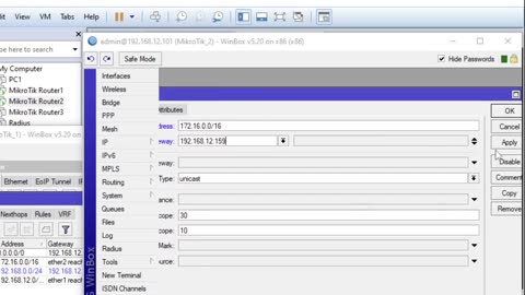 How to configure STATIC ROUTING in MikroTik | MikroTik Series
