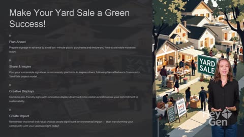 Sustainable Yard Sale Sign Ideas for 2025: Eco-Friendly Materials and Designs