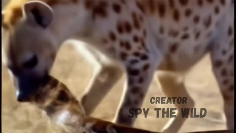 In the Heart of the Wild | How Hyena Outsmart Python with Unmatched Hunting Skills.
