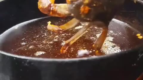 Hot spicy Indian food cooking and eating 😋