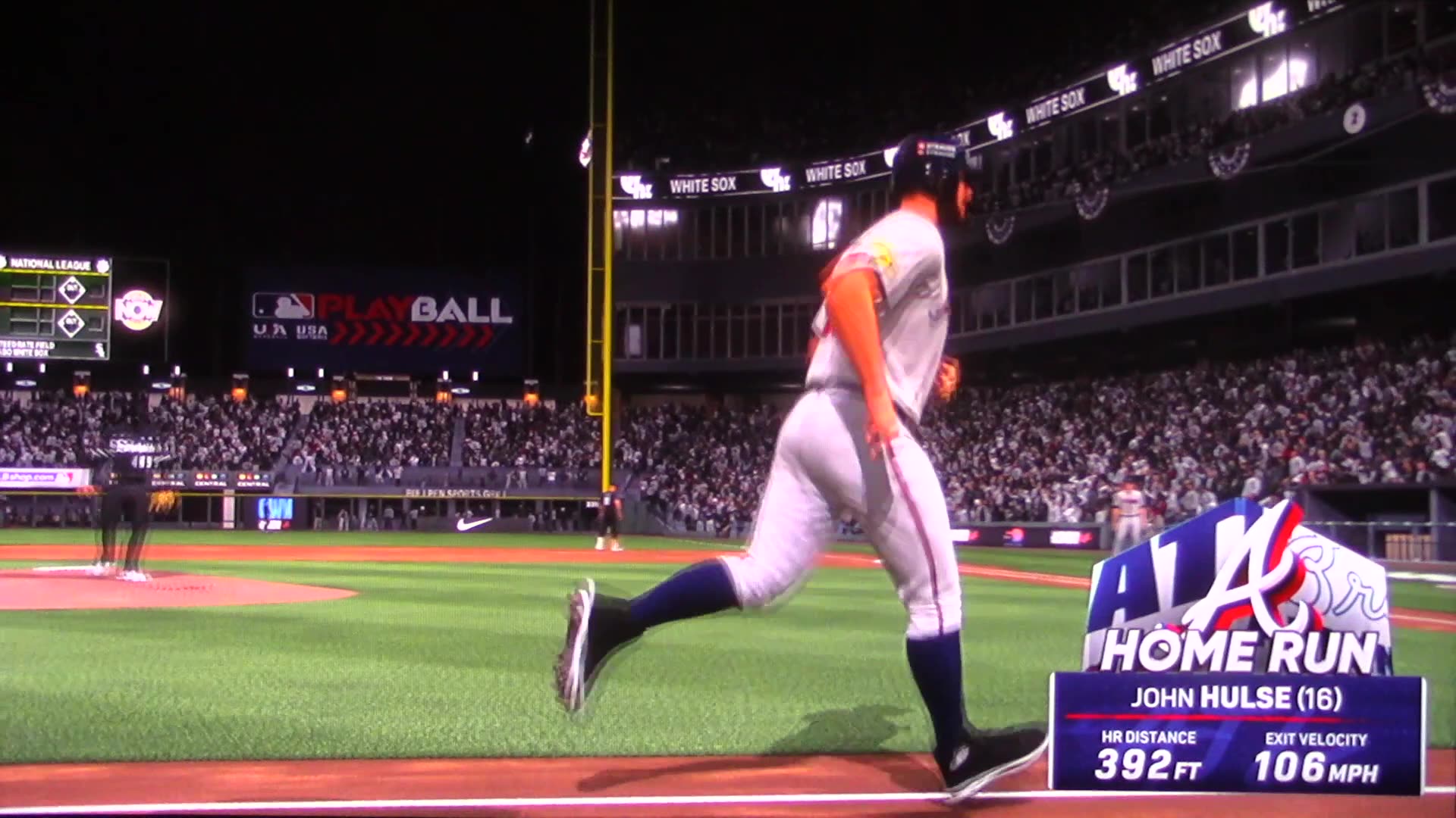 MLB The Show: Atlanta Braves vs Chicago White Sox (S17 World Series G3)