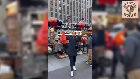 🌆 Adel’s Famous Halal Cart – NYC’s Street Food Gem 🍽️
