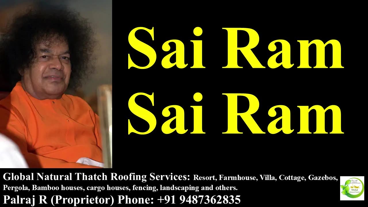Sai Ram Sai Ram | Sathya Sai Bhajan | Devotional Song | Bhakthi Song | Kirtan | God Songs | Prayer