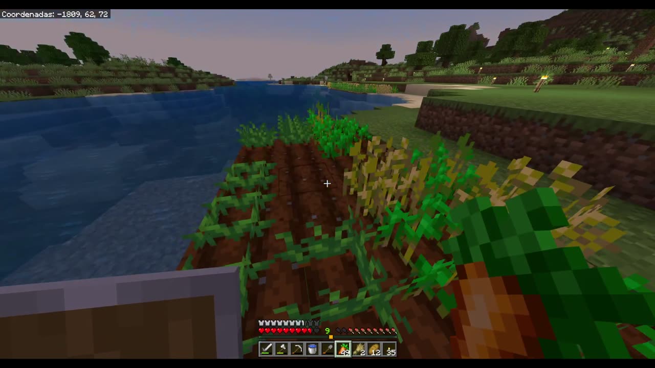 Buscando diamantes - Minecraft bedrock