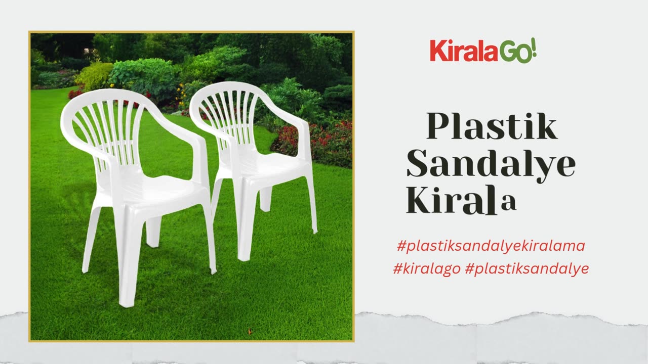 Kiralik Plastik Sandalye