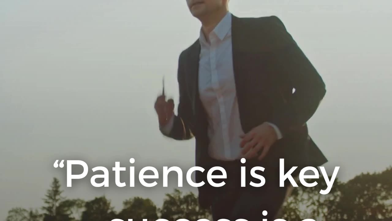 Real Success Takes Patience