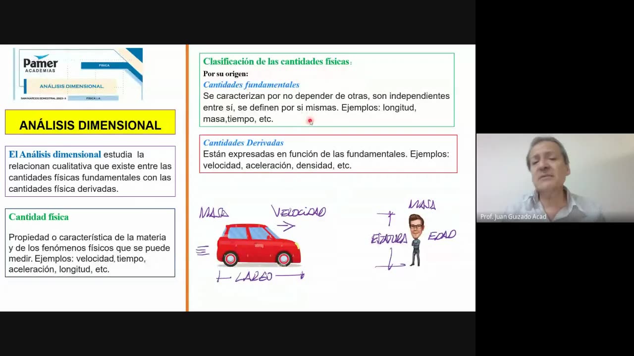 PAMER SEMESTRAL 2023 | Tema A | Física