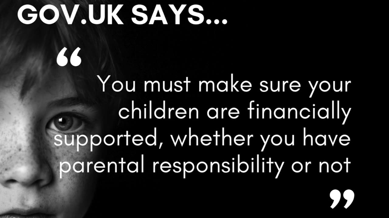 UK Child Maintenance: You Must Pay Even Without Parental Responsibility