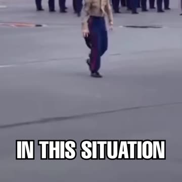 You HAVE to keep going in a march