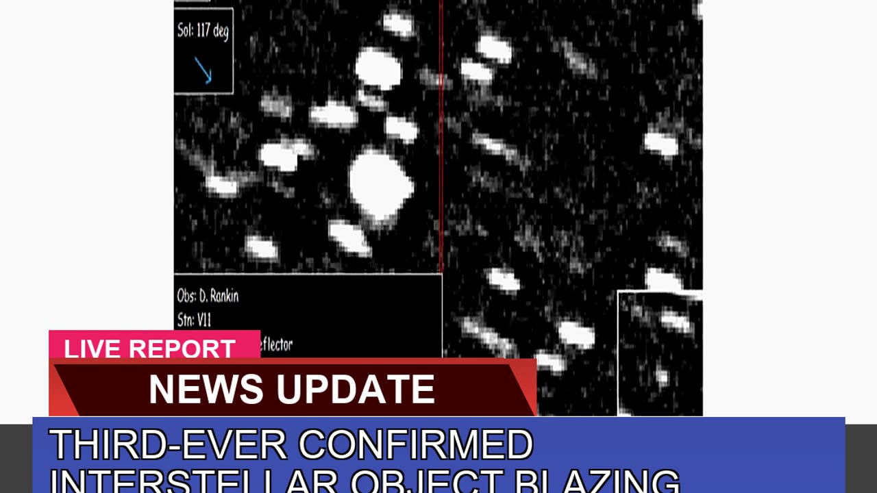 Thirdever Confirmed Interstellar Object Blazing T