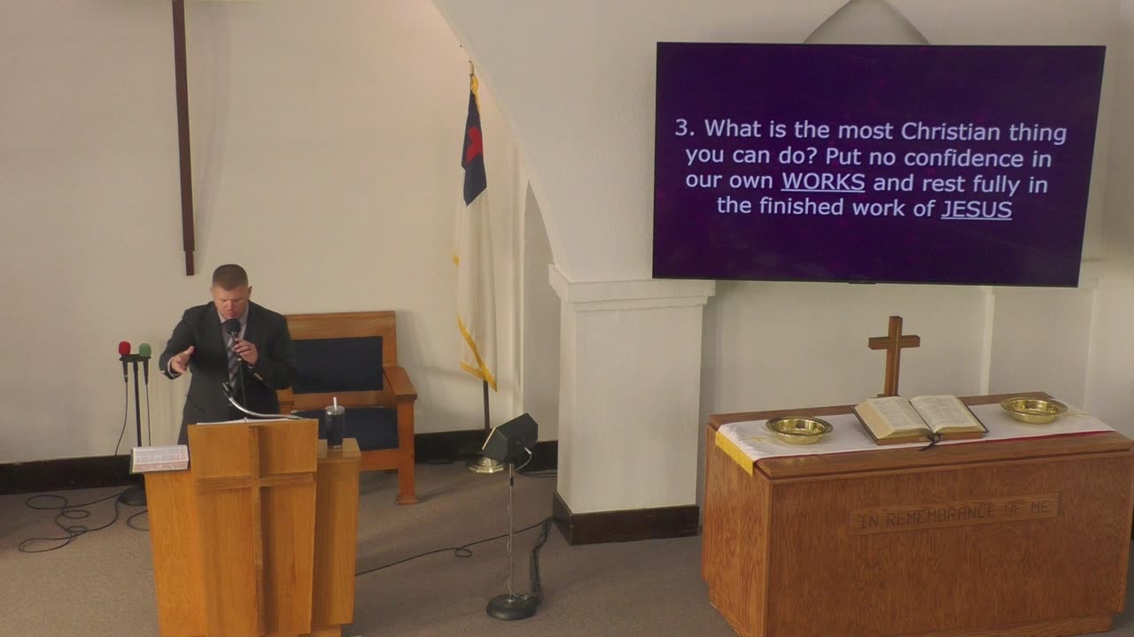 8-3-25 PM - "Justification by Faith NOT Works" (Romans 4:1-8) - Pastor Devin Miller