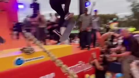 🛹💥 Buddy's Flying Trick! This Is Insane! | SkateNation