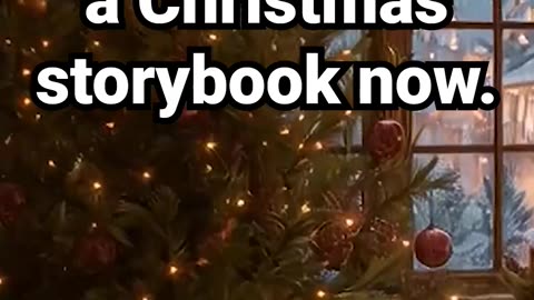 POV: you live in a Christmas storybook now #christmasmusic #aestheticbackground #meditationsounds