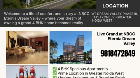 Luxury 4 BHK Flats in Greater Noida West