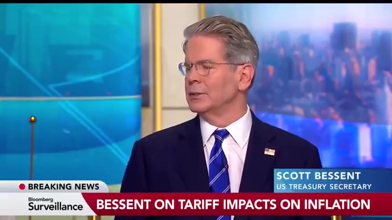 Bessent: Companies, Not Consumers, Have Been Bearing the Cost of Tariffs
