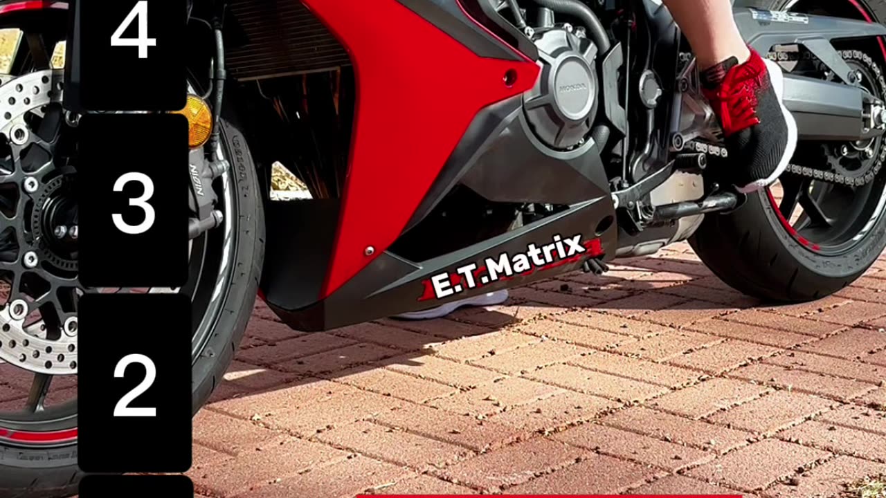 Maximum speed for each gear on a Honda CBR 650R