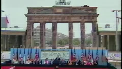 June 12, 1987 - President Reagan's Famous "Mr. Gorbachev, Tear Down This Wall"