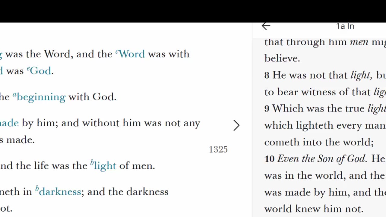 Jesus in the Beginning Before the World Was - John and the Word - Baptism - 5-4-25