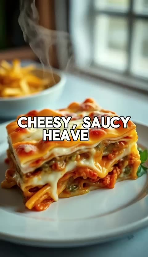 LASAGNA STUFFED GARLIC BREAD! (THE MASHUP HACK!) 🧄🍞🍝