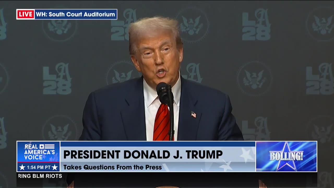 ENSURING MEN DON’T COMPETE IN WOMEN’S SPORTS IN LA OLYMPICS