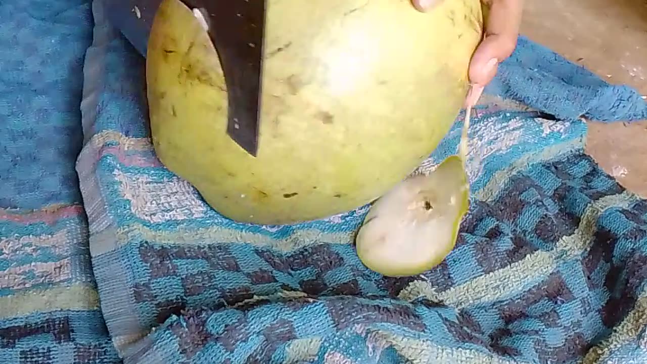 how to peel coconut