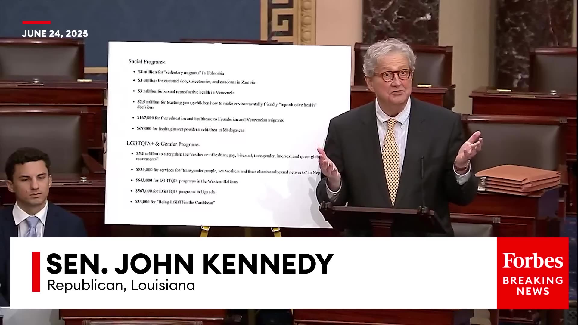 Sen John Kennedy lists Tax-Funded Programs He Wants Cut