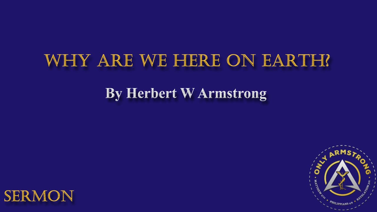 Why Are We Here On Earth- D.U.B. '81