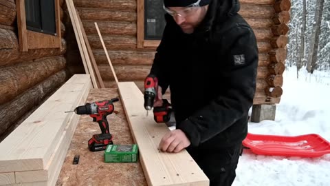Surviving a Snowstorm at Our Off Grid Cabin
