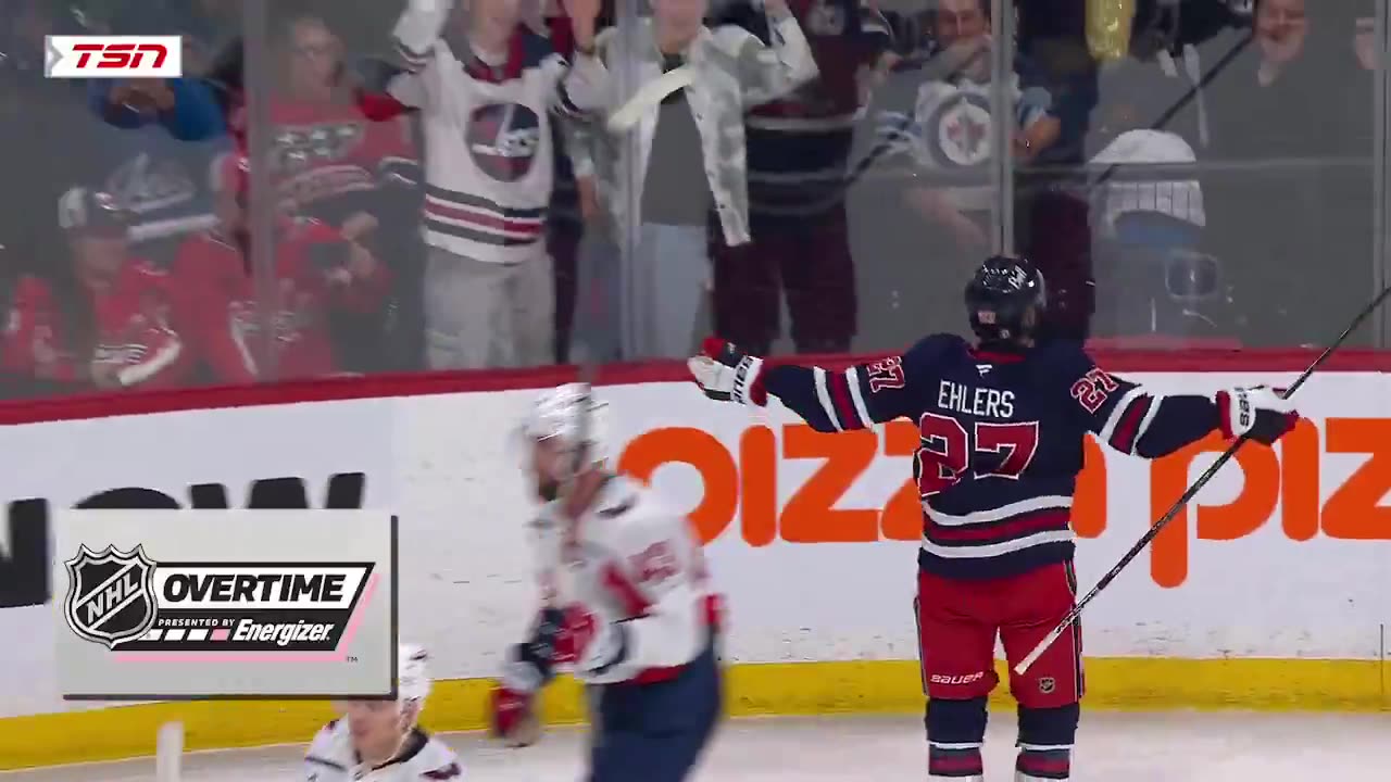 NHL - EHLERS WINS IT IN OVERTIME!! ✈️