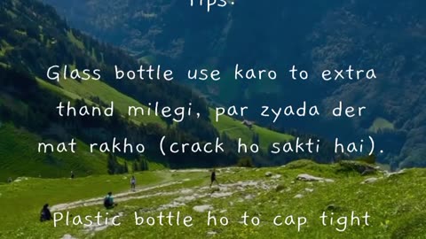 Bottle Jaldi Thand Karni Hai?
