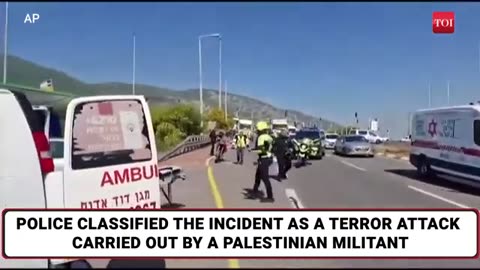 Dramatic Attack In Israel: Arab Man Crashes Car, Stabs Soldier, Steals His Gun & Opens Fire | Watch