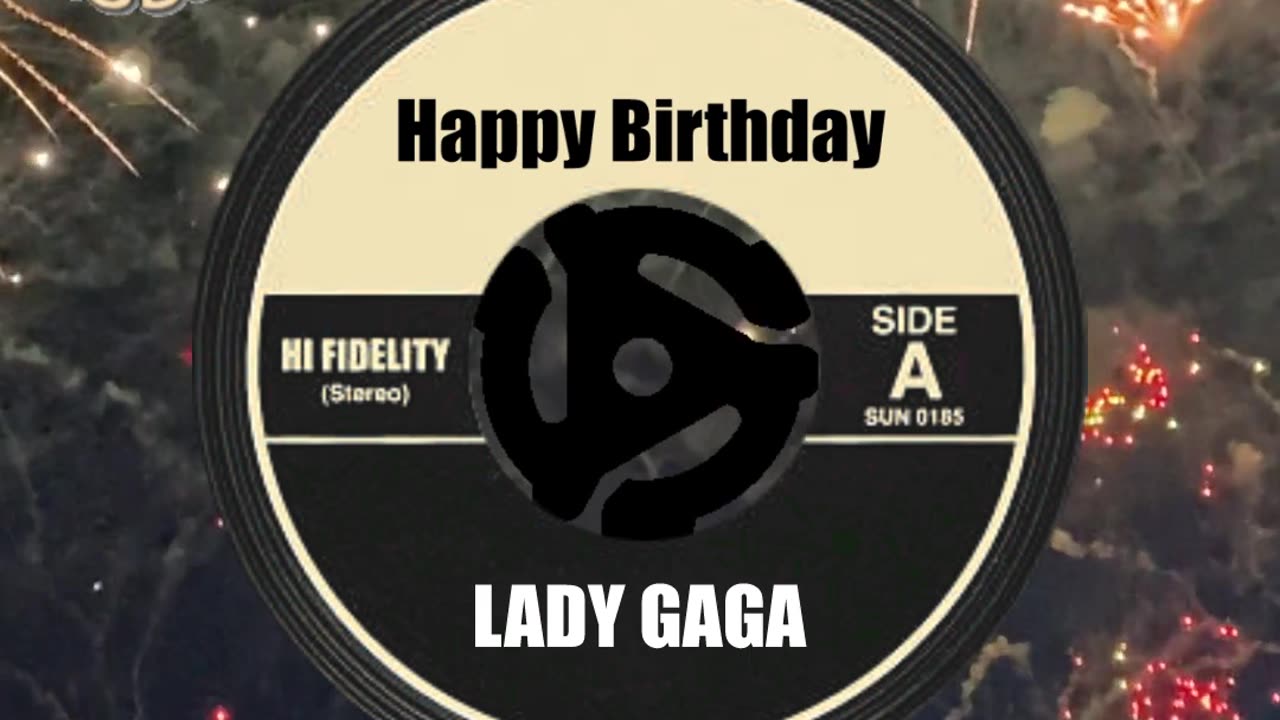 HAPPY BIRTHDAY to LADY GAGA!