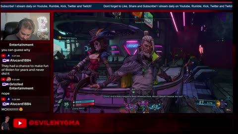 I am thirsty! Where is Moxxi?! Borderlands 4 Gameplay! Help me get to 50 Followers!