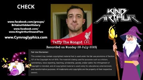 Taffy v's King Arthur - The Live Stream.